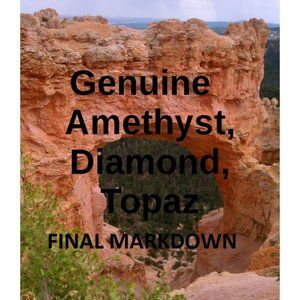 Amethyst, Diamond and Topaz
